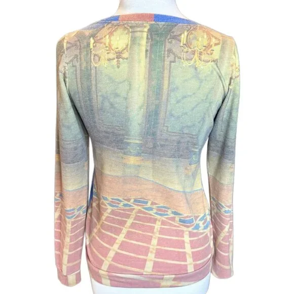 Disney MSRP $60  Authentic Beauty & Beast Womens Medium Long Sleevep Sweatshirt - Picture 2 of 7